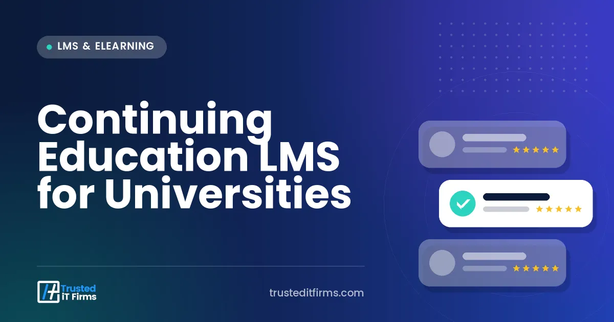 Continuing Education LMS for Universities
