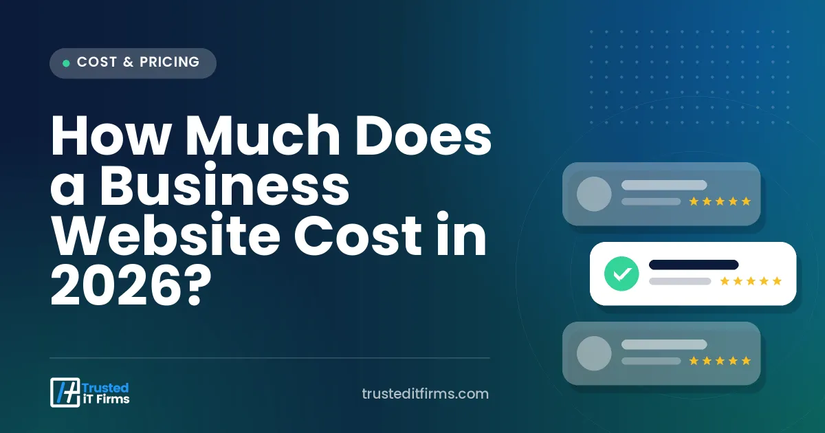 How Much Does a Business Website Cost in 2026?