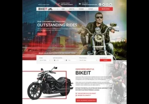 BikeIT – Bike Riding Services Website